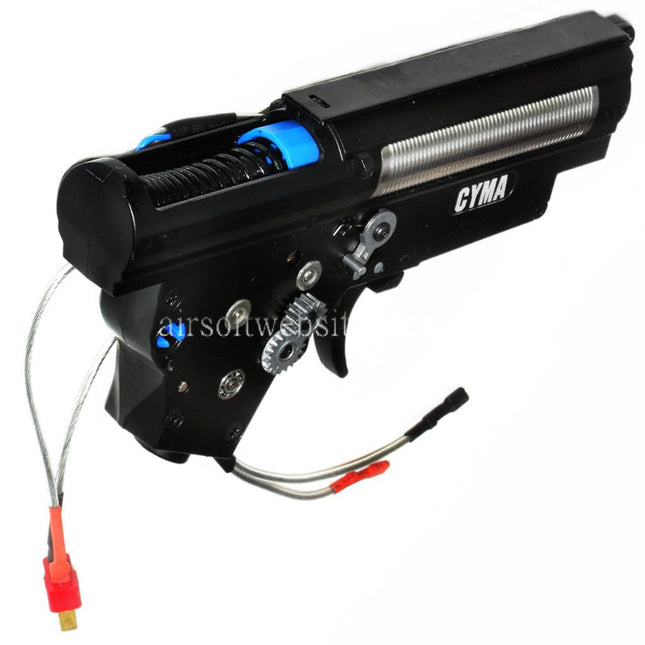 CYMA Platinum Serie komplett QD Version 3 V3 Getriebe mit Hochgeschwindigkeitsmotor Geeignet für CYMA Platinum Serie AK Alfa Serie AEG Gewehre Airsoft