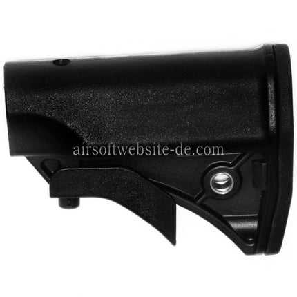 CYMA LWRCI Stil Kompakter einziehbarer Schaft Geeignet für M4 M16 CYMA CM041H MP5 AEG Gewehre Airsoft Schwarz
