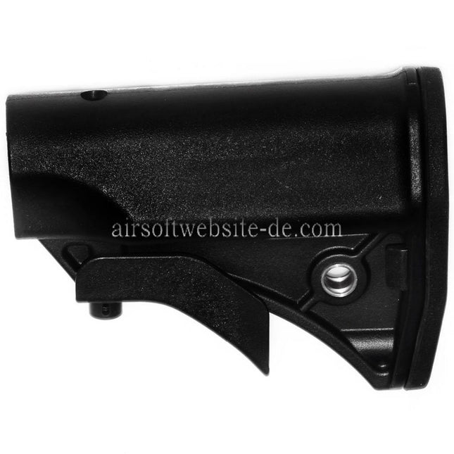 CYMA LWRCI Stil Kompakter einziehbarer Schaft Geeignet für M4 M16 CYMA CM041H MP5 AEG Gewehre Airsoft Schwarz