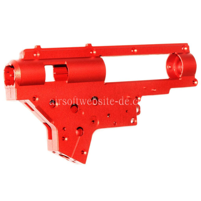 CYMA CNC Aluminum 8mm QD Getriebegehäuse Geeignet für CYMA Platinum Serie SR25 QBS Serie AEG Gewehre Airsoft Rot