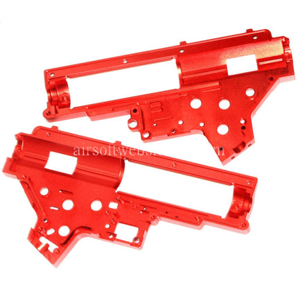 CYMA CNC Aluminum 8mm QD Getriebegehäuse Geeignet für CYMA Platinum Serie SR25 QBS Serie AEG Gewehre Airsoft Rot