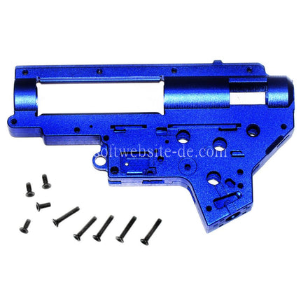 CYMA CNC Aluminum 8mm QD Getriebegehäuse Geeignet für CYMA Platinum Serie M4 QBS Serie AEG Gewehre Airsoft Blau