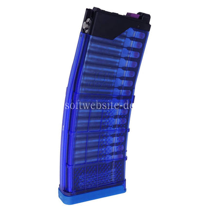 CYMA Lancer Systems L5AWM 300BLACKOUT 30rd Gas Magazin Geeignet für CYMA CGS Tokyo Marui M4 M16 Serie MWS GBB Gewehre Airsoft