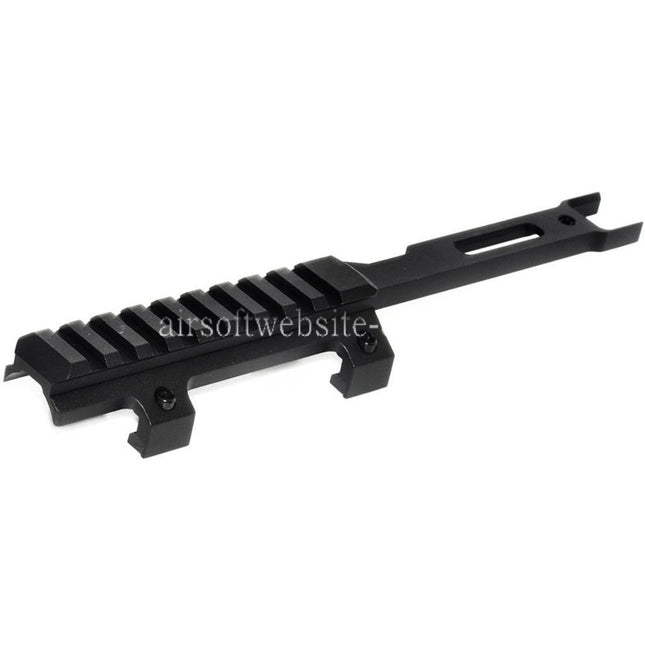 CYMA 215mm Erweiterte oberen Schiene Zielfernrohrhalterung Geeignet für CYMA Tokyo Marui MP5K Serie AEG Gewehre Airsoft Schwarz