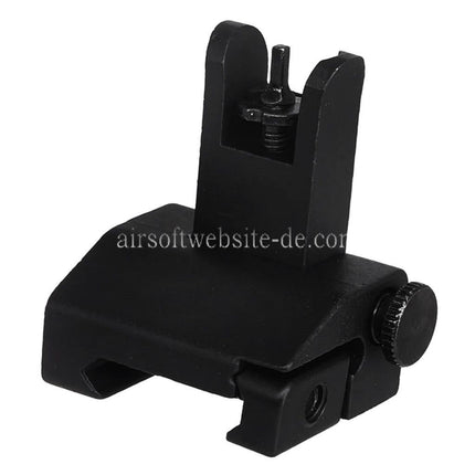 CYMA Metall Hochklappen Korn Geeignet für 20mm 1913 Picatinny Schiene M4 M16 AEG Gewehre Airsoft