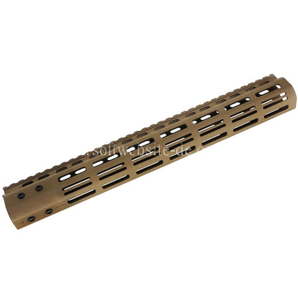 CYMA CGS Noveske N4 13.5 Zoll M-Lok Handschutz Schienen System mit äußerer Lauf Geeignet für CYMA CGS AR M4 Tokyo Marui M4 MWS GBB Gewehre Airsoft