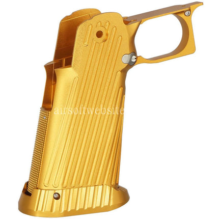 5KU CNC Aluminum Griff Typ-2 geeignet für Tokyo Marui Hi-Capa 5.1 4.3 Serie GBB Pistolen Airsoft