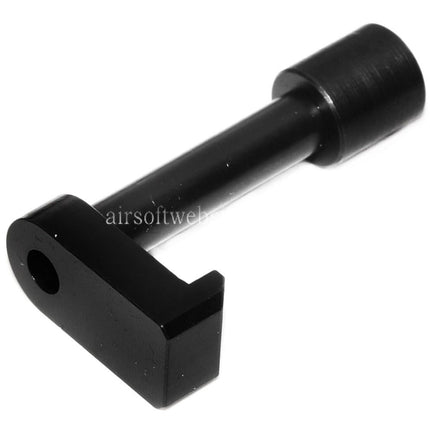 5KU Stahl Klappschaftknopf Geeignet für Tokyo Marui SAIGA-12K Serie GBB Schrotflinte Airsoft Schwarz