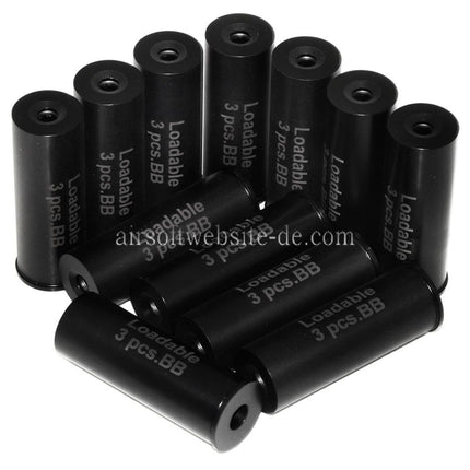 APS 12 Stück 3rd Schrotpatronen Geeignet für APS Striker 12 CAM870 MK2 Schrotflinte Airsoft