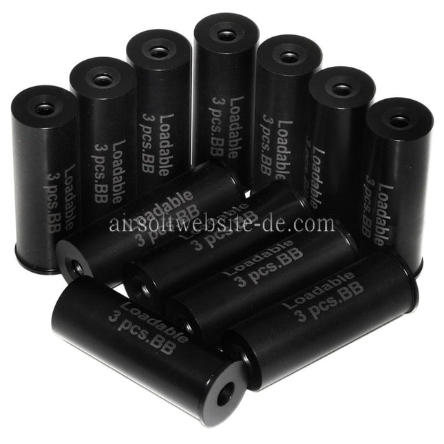 APS 12 Stück 3rd Schrotpatronen Geeignet für APS Striker 12 CAM870 MK2 Schrotflinte Airsoft