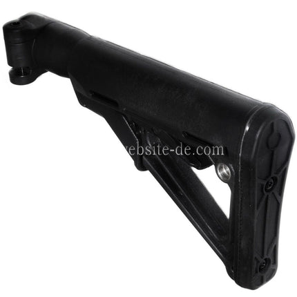 CYMA 6-Positions CTR Stil Einziehbarer Klappschaft Geeignet für CYMA CM076 AK74 Serie AEG Gewehre Airsoft Schwarz
