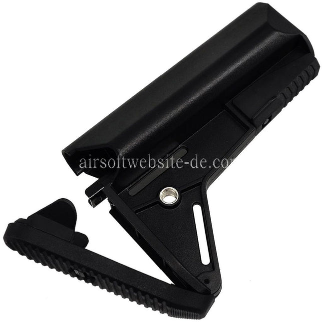 CYMA Erweitert Polymer Kran Gewehrschaft Geeignet für CYMA AR47 M4 Serie AEG Gewehre Airsoft Schwarz