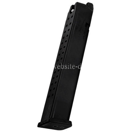 Action Army 50rd Gas Magazin Langer Typ geeignet für AAP-01 G17 G18C G34 G35 G-Serie GBB Pistolen Airsoft Schwarz