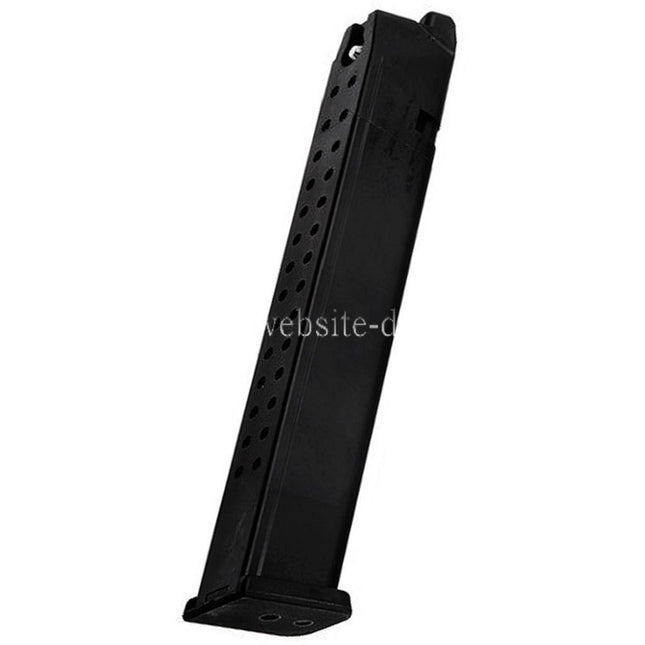Action Army 50rd Gas Magazin Langer Typ geeignet für AAP-01 G17 G18C G34 G35 G-Serie GBB Pistolen Airsoft Schwarz