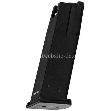 ASG 24rd Gas Magazin Geeignet für ASG B&T USW A1 CZ-75 SP-01 Shadow 2 Serie GBB Pistolen Airsoft Schwarz