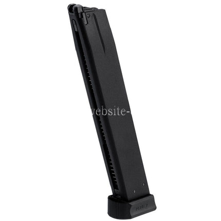 ASG 50rd Gas Magazin Geeignet für ASG B&T USW A1 CZ-75 SP-01 Shadow 2 Serie GBB Pistolen Airsoft Schwarz
