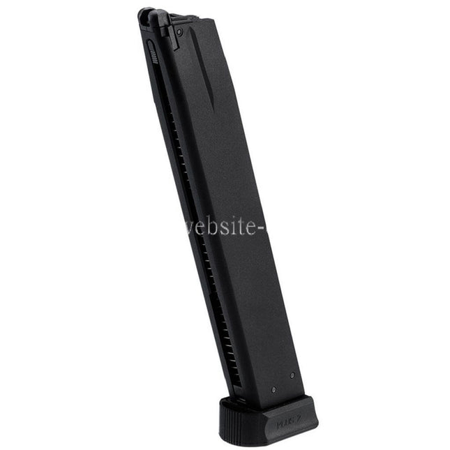 ASG 50rd Gas Magazin Geeignet für ASG B&T USW A1 CZ-75 SP-01 Shadow 2 Serie GBB Pistolen Airsoft Schwarz