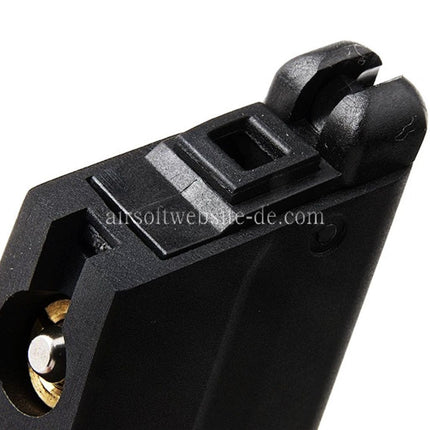 ASG 50rd Gas Magazin Geeignet für ASG B&T USW A1 CZ-75 SP-01 Shadow 2 Serie GBB Pistolen Airsoft Schwarz