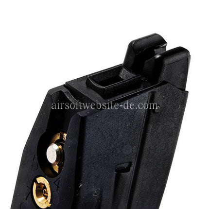 VFC 25rd Gas Magazin Geeignet für Cybergun FN Herstal FNS-9 Serie GBB Pistolen Airsoft Schwarz