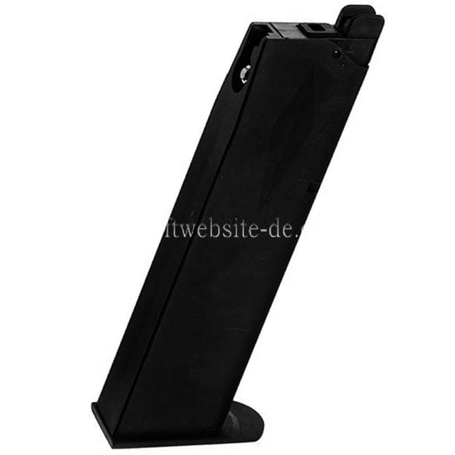 Guarder 25rd Aluminum Gas Magazin Geeignet für Tokyo Marui P226 E2 Serie GBB Pistolen Airsoft Schwarz