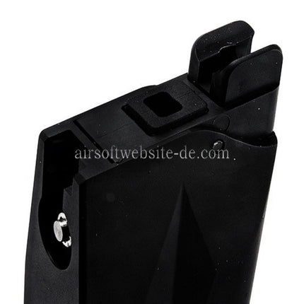 Guarder 25rd Aluminum Gas Magazin Geeignet für Tokyo Marui P226 E2 Serie GBB Pistolen Airsoft Schwarz