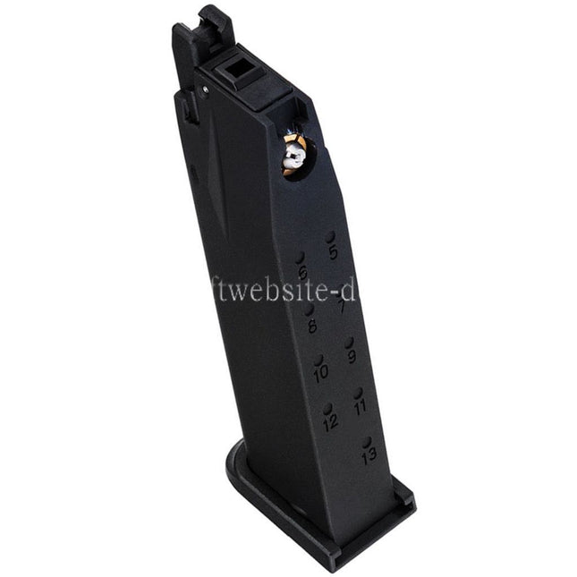 ICS 23rd Gas Magazin Geeignet für ICS BLE-XMK Serie GBB Pistolen Airsoft Schwarz