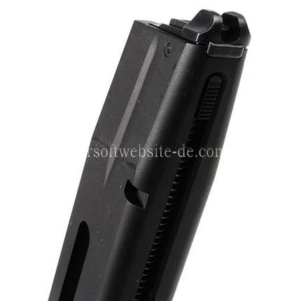 KJ Works 17rd Co2 Magazin (4.5mm BB) Geeignet für KJ Works KP-09 CZ75 Serie GBB Pistolen Airsoft Schwarz