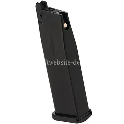 KJ WORKS 28rd Gas Magazin KP-05 KP-06 KP-08 KP-11 Geeignet für Hi-Capa Serie GBB Pistole Airsoft Schwarz
