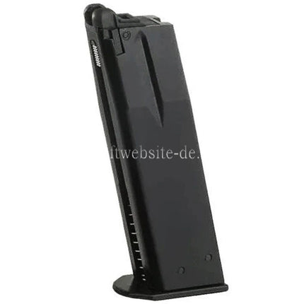 KJ WORKS 25rd Gas Magazin Geeignet für KJ KP-09 CZ-75 KP-15 Shadow 2 Serie GBB Pistole Airsoft Schwarz