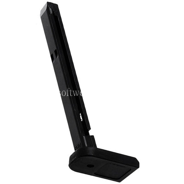 Gun Heaven 11rd Co2 Magazin Geeignet für Umarex Elite Force Gun Heaven G22 festem Schlitten Co2 Pistolen Airsoft Schwarz