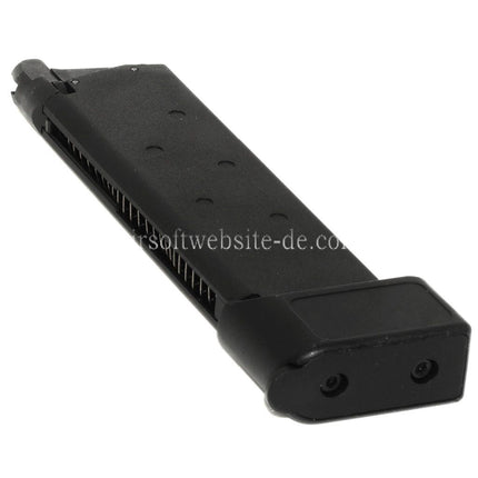 VFC 20rd Gas Magazin Geeignet für VFC 1911 UC / Kimber Ultra Carry Serie GBB Pistolen Airsoft Schwarz