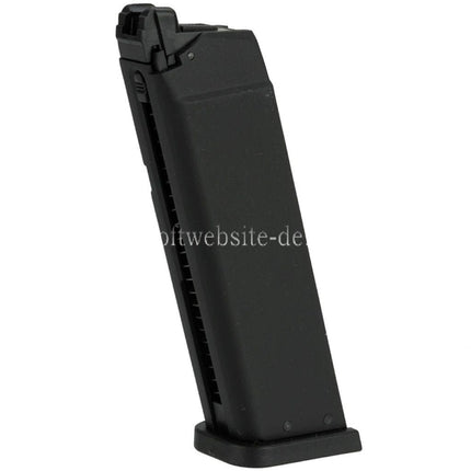 KJ WORKS 24rd Gas Magazin Geeignet für KP-13 KP-17 KP-18 G17 G18C G34 G35 Serie GBB Pistole Airsoft Schwarz