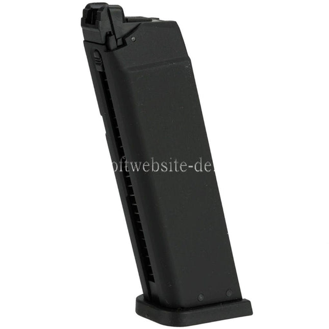 KJ WORKS 24rd Gas Magazin Geeignet für KP-13 KP-17 KP-18 G17 G18C G34 G35 Serie GBB Pistole Airsoft Schwarz
