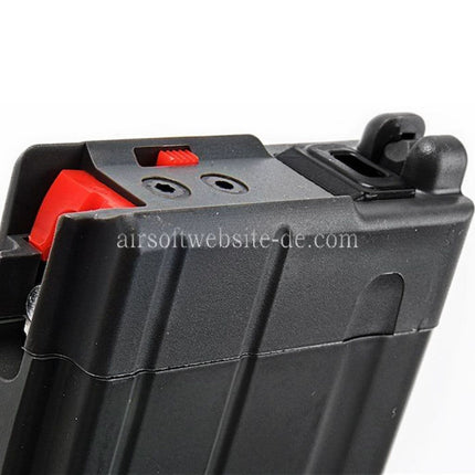 VFC 20rd Gas Magazin Kurzer Typ Geeignet für VFC M4 Umarex 416 Serie GBB Gewehre Airsoft Grau