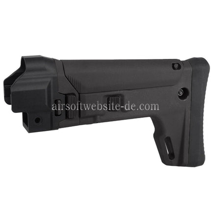 5KU ACR Stil 7-Positionen Seitlich Klappbarer Einschiebbarer Schaft Geeignet für VFC UMAREX HK MP5 Serie AEG Gewehr Airsoft