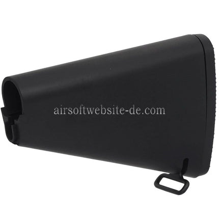 Golden Eagle Stubby Fester Schaft Geeignet für M4 M16 Serie AEG Gewehre Airsoft Schwarz