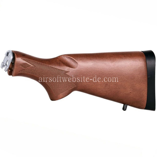 Golden Eagle Echtholz Fester Schaft mit Gas Tank Geeignet fur Golden Eagle 8870 M870 Serie Gas Pump Action Schrotflinte