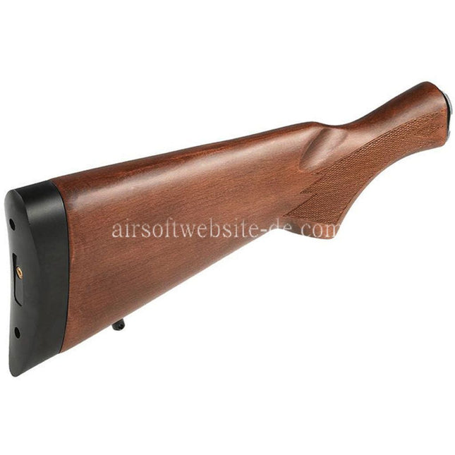 Golden Eagle Echtholz Fester Schaft mit Gas Tank Geeignet fur Golden Eagle 8870 M870 Serie Gas Pump Action Schrotflinte
