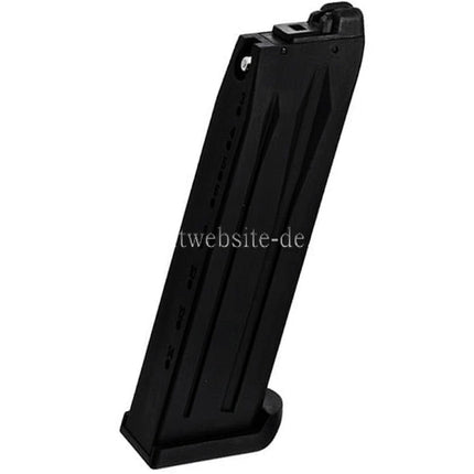 KWA 24rds Gas Magazin Geeignet für Umarex KWA USP.45 Serie GBB Pistolen Airsoft Schwarz