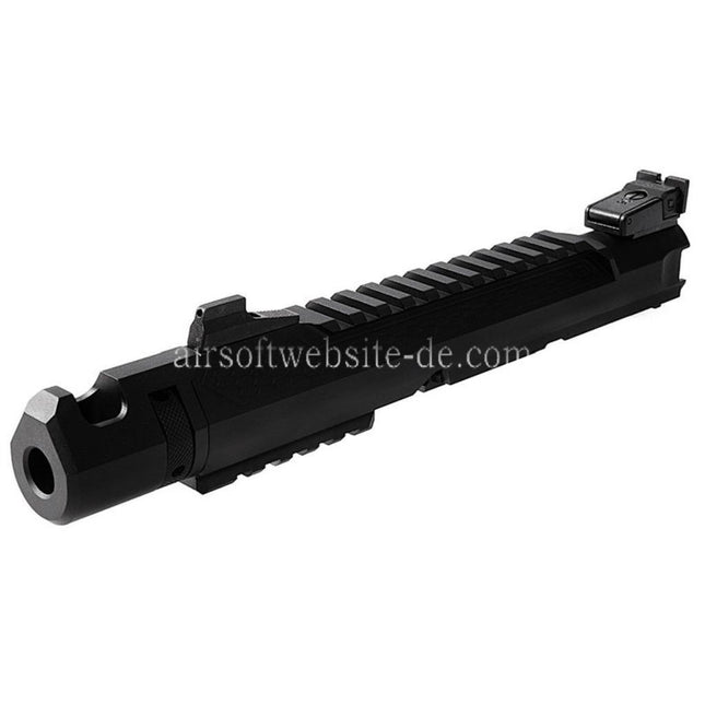 Action Army CNC Alpha Stil Mamba Oberer Empfänger Kit A Geeignet für AAP-01 Serie GBB Pistolen Airsoft Schwarz