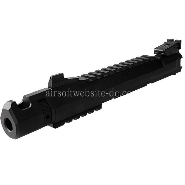 Action Army CNC Bravo Stil Mamba Oberer Empfänger Kit B Geeignet für AAP-01 Serie GBB Pistolen Airsoft Schwarz