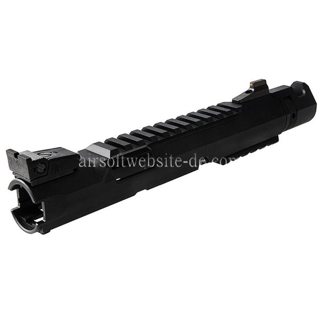 Action Army CNC Bravo Stil Mamba Oberer Empfänger Kit B Geeignet für AAP-01 Serie GBB Pistolen Airsoft Schwarz
