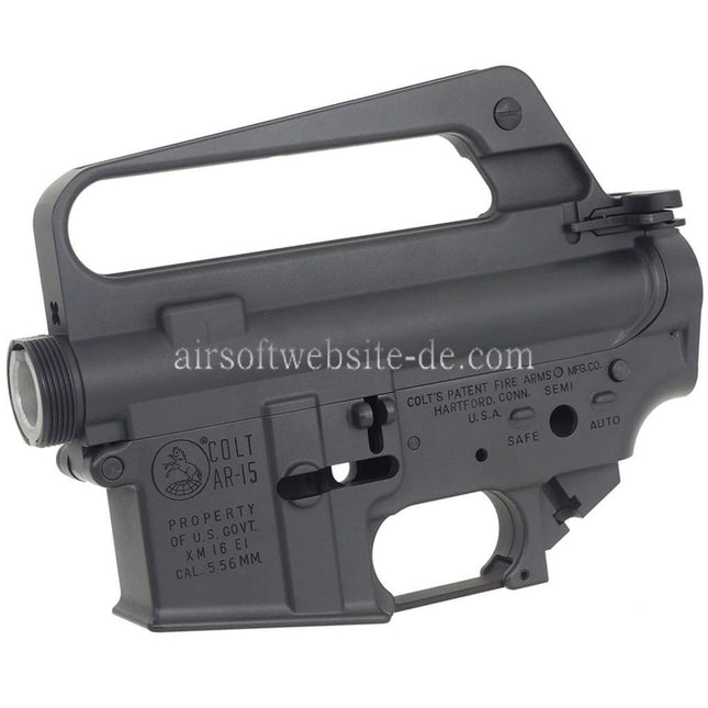 CYMA CGS COLT XM16E1 Oberer Untere Metall Körperempfänger Geeignet für CYMA CGS AR M4 Tokyo Marui M4 Serie MWS GBB Gewehre Airsoft Grau