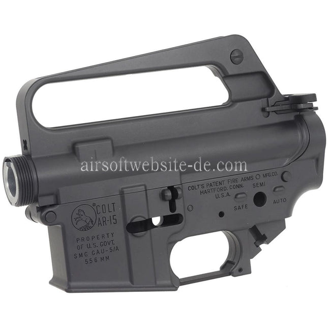 CYMA CGS COLT GAU-5A Oberer Untere Metall Körperempfänger Geeignet für CYMA CGS AR M4 Tokyo Marui M4 Serie MWS GBB Gewehre Airsoft Grau