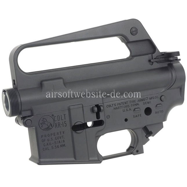 CYMA CGS COLT GAU-5AA Oberer Untere Metall Körperempfänger Geeignet für CYMA CGS AR M4 Tokyo Marui M4 Serie MWS GBB Gewehre Airsoft Grau
