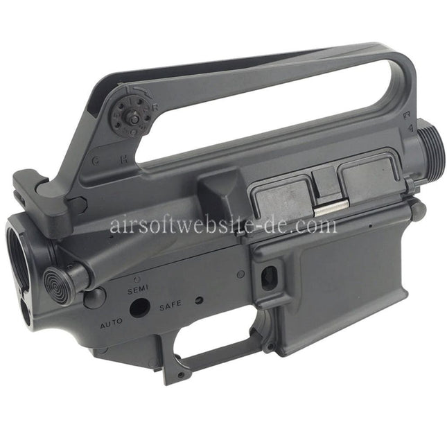 CYMA CGS COLT M16A2 M715 Oberer Untere Metall Körperempfänger Geeignet für CYMA CGS AR M4 Tokyo Marui M4 Serie MWS GBB Gewehre Airsoft Grau
