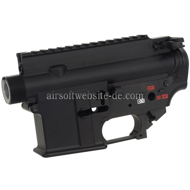CYMA CGS Oberer Untere Metall Körperempfänger Geeignet für CYMA CGS HK416C Tokyo Marui M4 Serie MWS GBB Gewehre Airsoft Schwarz