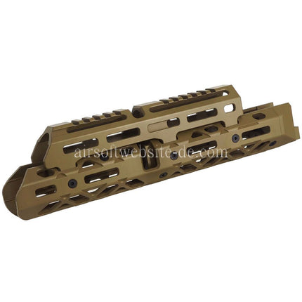 5KU KPYK CRC 1U020B Stil 290mm Mittellang M-LOK Obere Untere Handschutz Schienen System Geeignet für GHK LCT AKM AK105 AKS-74U Serie AEG Gewehre Airsoft