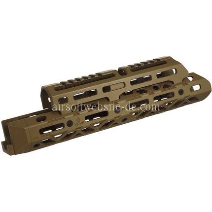 5KU KPYK CRC 1U020B Stil 290mm Mittellang M-LOK Obere Untere Handschutz Schienen System Geeignet für GHK LCT AKM AK105 AKS-74U Serie AEG Gewehre Airsoft