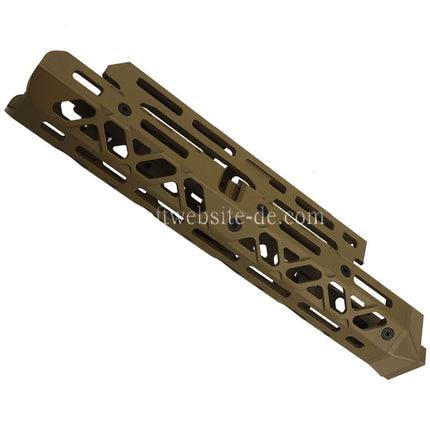 5KU KPYK CRC 1U020B Stil 290mm Mittellang M-LOK Obere Untere Handschutz Schienen System Geeignet für GHK LCT AKM AK105 AKS-74U Serie AEG Gewehre Airsoft